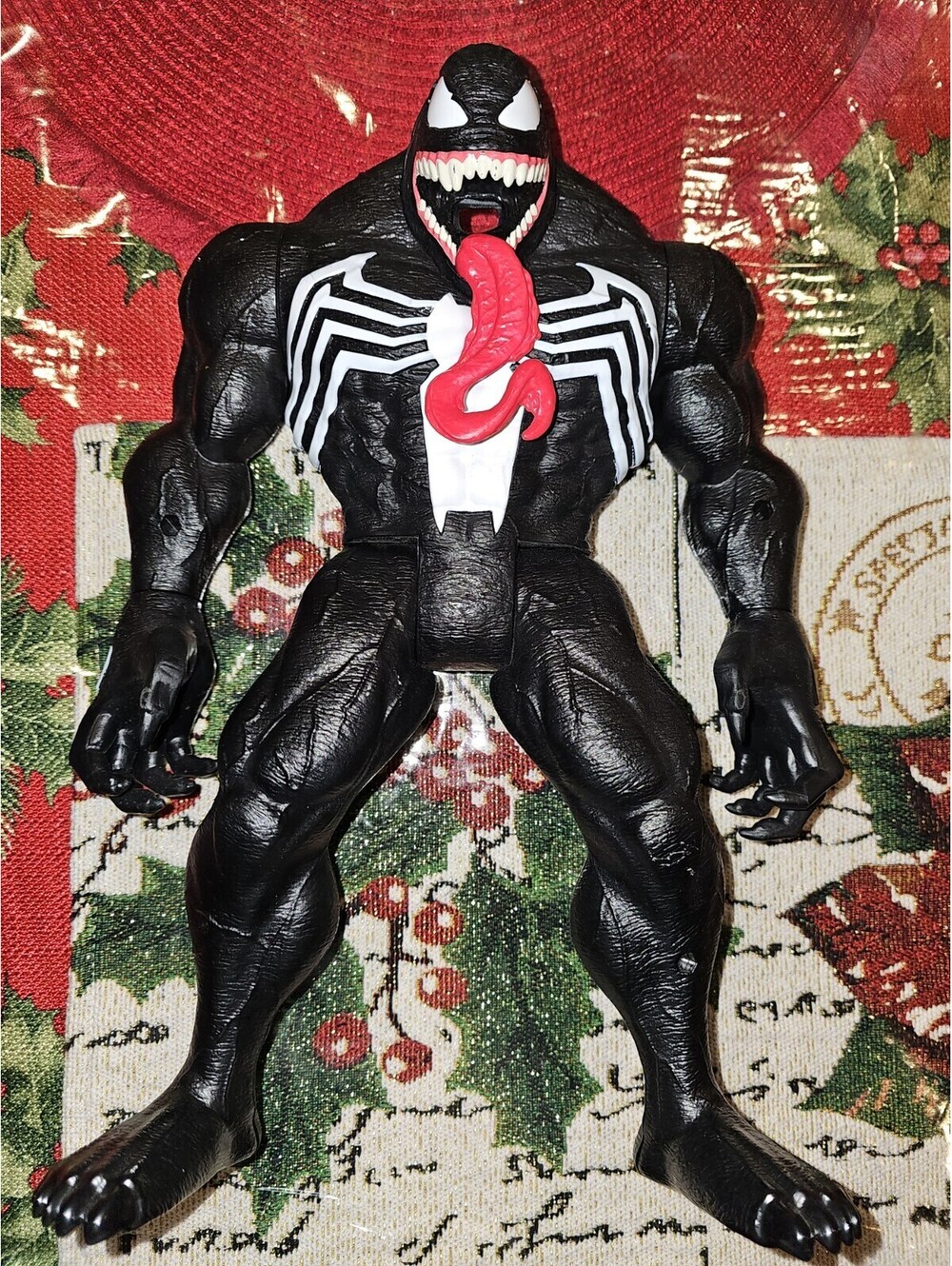 Marvel Spider-Man Maximum Venom w/No Ooze 12" Action Figure Hasbro (Rare)